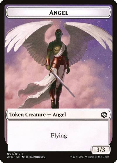 Angel TAFR-1 Adventures in the Forgotten Realms Tokens Magic card