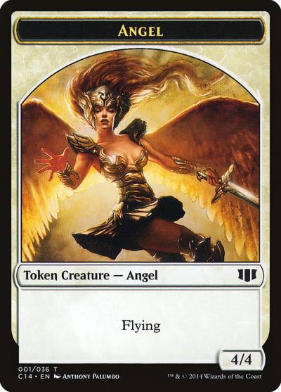 Angel TC14-1 Commander 2014 Tokens Magic card