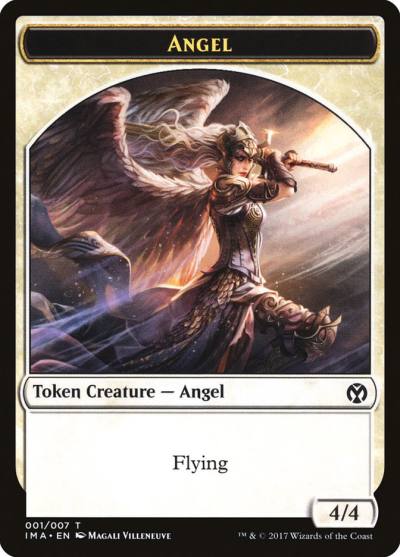 Angel TIMA-1 Iconic Masters Tokens Magic card