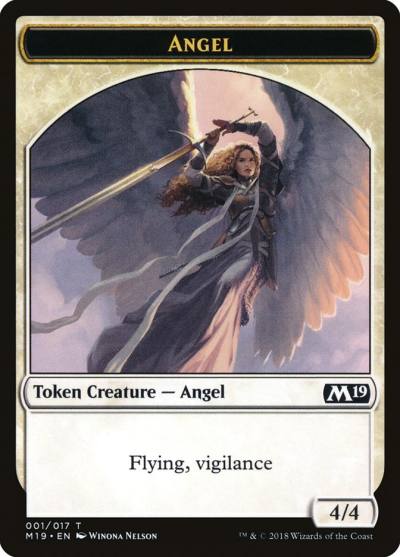 Angel TM19-1 Core Set 2019 Tokens Magic card