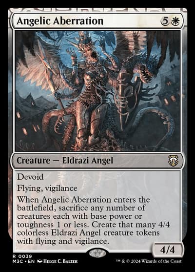 Angelic Aberration 39 Modern Horizons 3 Commander Magic card