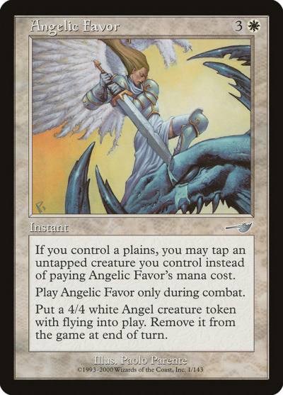 Angelic Favor NEM-1 Nemesis Magic card