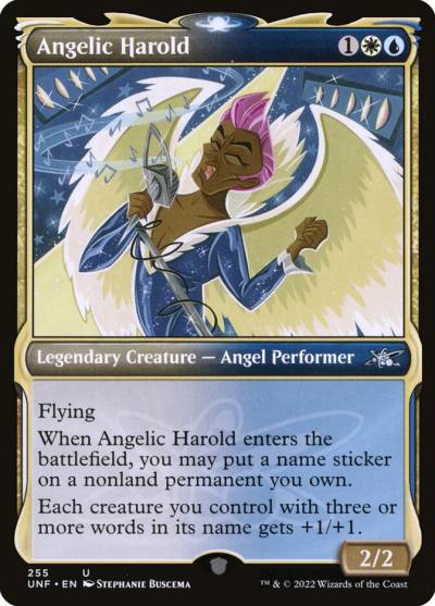 Angelic Harold UNF-255 Unfinity Magic card