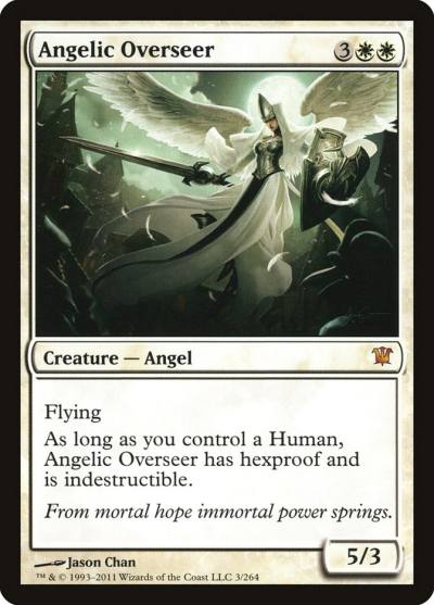 Angelic Overseer 3 Innistrad Magic card