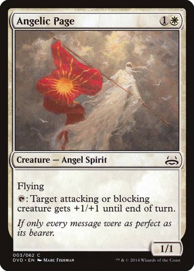Angelic Page DVD-3 Duel Decks Anthology: Divine vs. Demonic Magic card