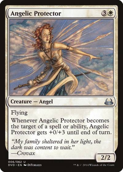 Angelic Protector DVD-6 Duel Decks Anthology: Divine vs. Demonic Magic card