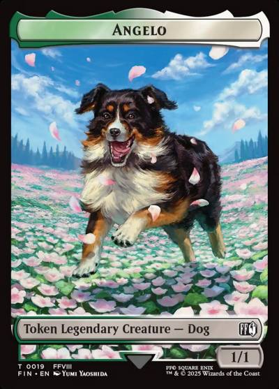 Angelo TFIN-19 Final Fantasy Tokens Magic card