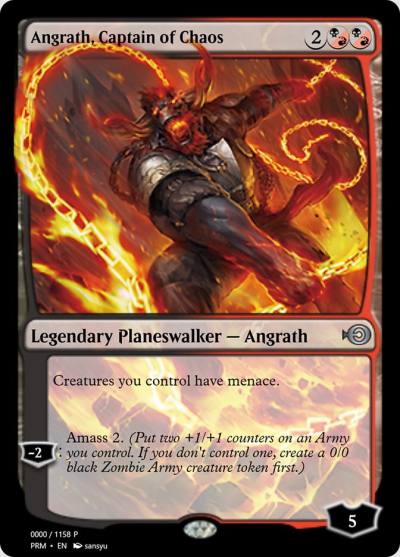 Angrath, Captain of Chaos PRM-72237 Magic Online Promos Magic card