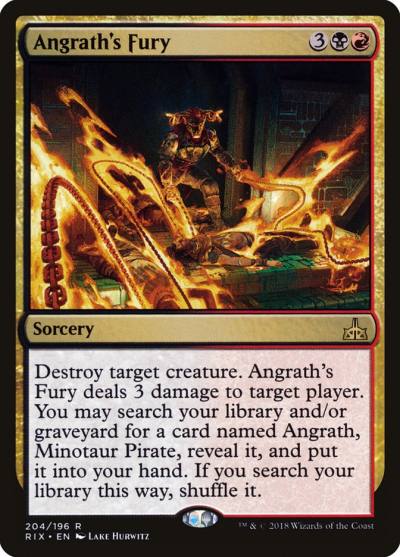 Angrath's Fury RIX-204 Rivals of Ixalan Magic card