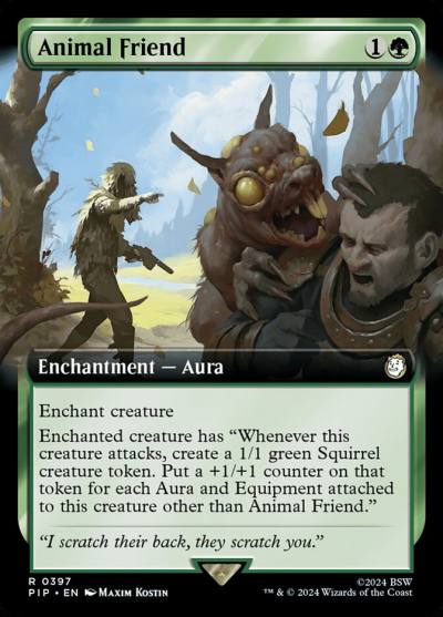 Animal Friend PIP-397 Fallout Magic card