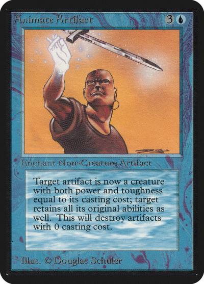 Animate Artifact LEA-48 Limited Edition Alpha Magic card