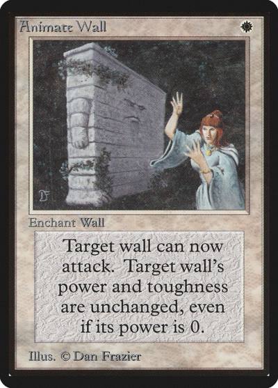 Animate Wall LEB-1 Limited Edition Beta Magic card