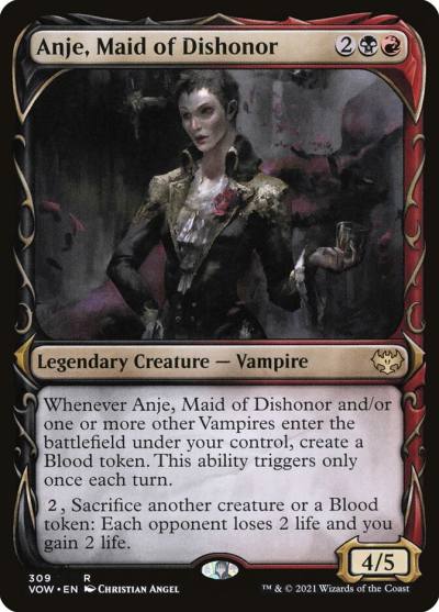 Anje, Maid of Dishonor VOW-309 Innistrad: Crimson Vow Magic card
