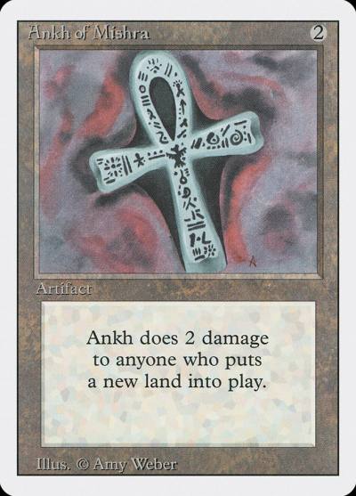 Ankh of Mishra 3ED-233 Revised Edition Magic card