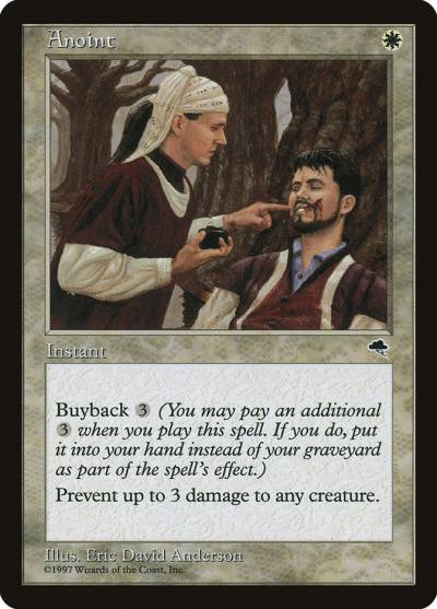 Anoint TMP-3 Tempest Magic card