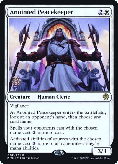 Anointed Peacekeeper PDMU-2S Dominaria United Promos Magic card