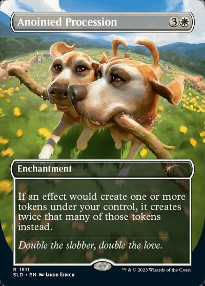 Anointed Procession // Anointed Procession SLD-1511 Secret Lair Drop Magic card