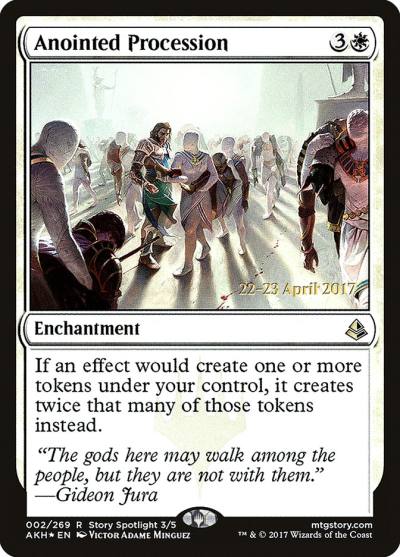 Anointed Procession PAKH-2S Amonkhet Promos Magic card