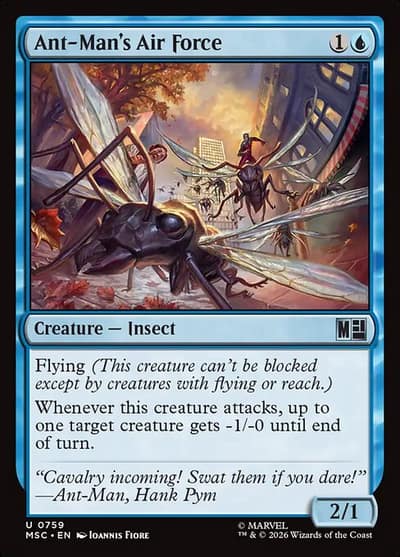 Ant-Man's Air Force 759 Marvel Super Heroes Commander Magic card