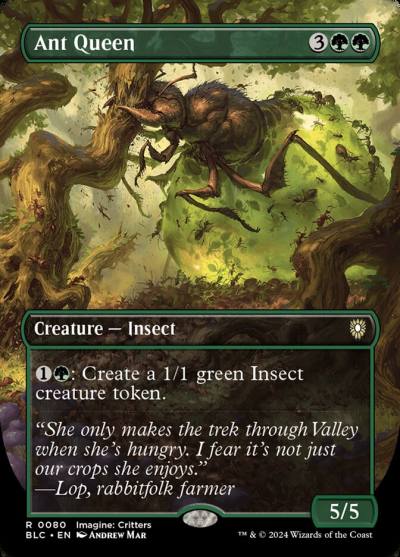 Ant Queen BLC-80 Bloomburrow Commander Magic card