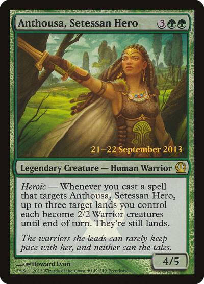 Anthousa, Setessan Hero PTHS-149STAR Theros Promos Magic card