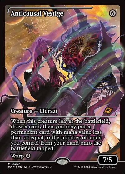 Anticausal Vestige EOE-357 Edge of Eternities Magic card