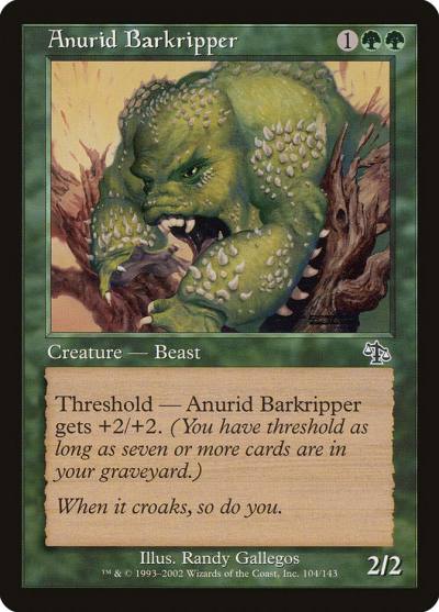Anurid Barkripper 104 Judgment Magic card