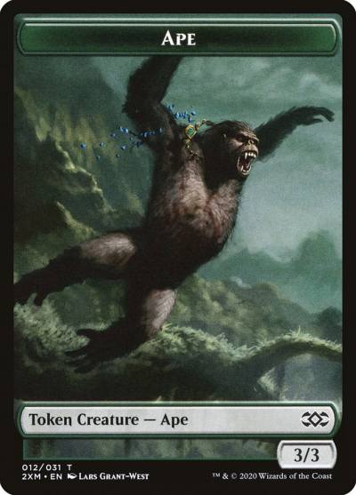 Ape T2XM-12 Double Masters Tokens Magic card