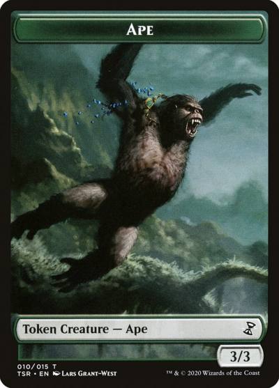 Ape TTSR-10 Time Spiral Remastered Tokens Magic card