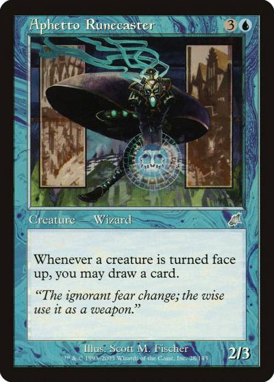 Aphetto Runecaster 28 Scourge Magic card