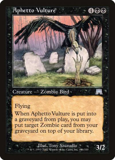 Aphetto Vulture 126 Onslaught Magic card