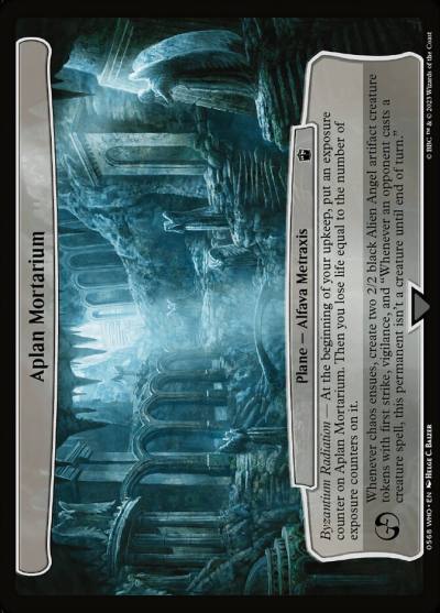 Aplan Mortarium WHO-568 Doctor Who Magic card