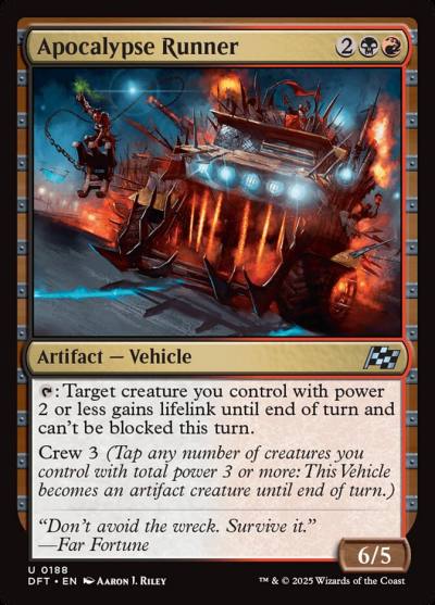 Apocalypse Runner DFT-188 Aetherdrift Magic card