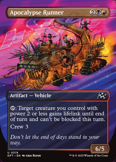 Apocalypse Runner DFT-319 Aetherdrift Magic card