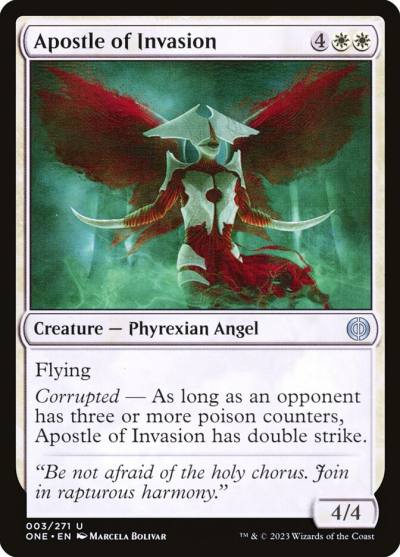 Apostle of Invasion ONE-3 Phyrexia: All Will Be One Magic card