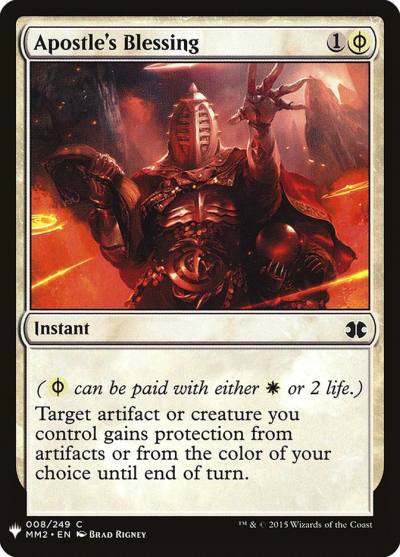 Apostle's Blessing PLST-MM2-8 The List Magic card