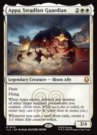 Appa, Steadfast Guardian TLA-10 Avatar: The Last Airbender Magic card