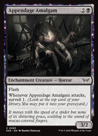 Appendage Amalgam 83 Duskmourn: House of Horror Magic card