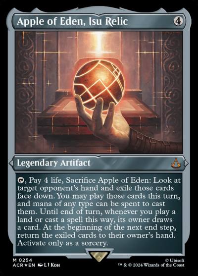 Apple of Eden, Isu Relic ACR-254 Assassin's Creed Magic card