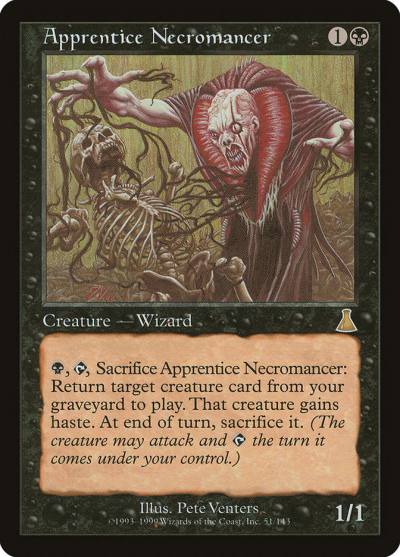 Apprentice Necromancer UDS-51 Urza's Destiny Magic card