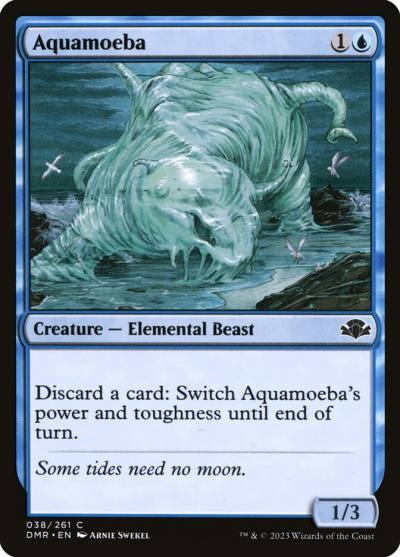 Aquamoeba DMR-38 Dominaria Remastered Magic card