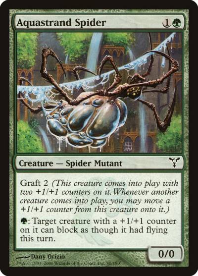Aquastrand Spider DIS-80 Dissension Magic card