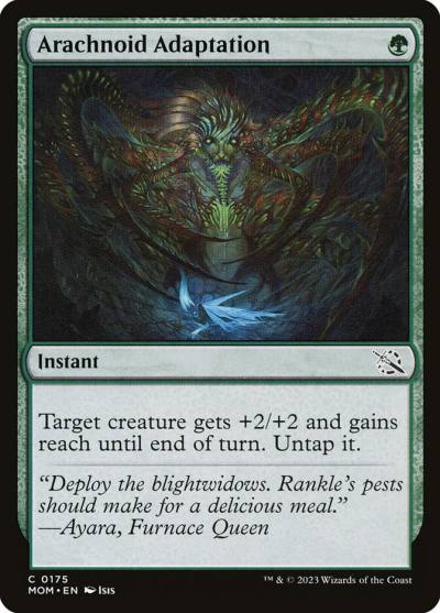 Arachnoid Adaptation MOM-175 March of the Machine Magic card