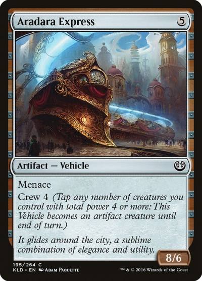 Aradara Express KLD-195 Kaladesh Magic card
