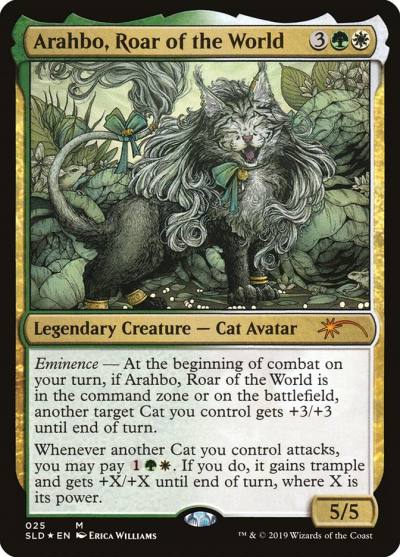Arahbo, Roar of the World SLD-25 Secret Lair Drop Magic card