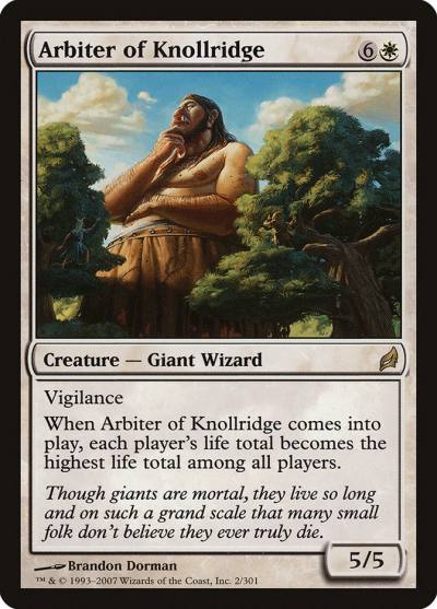 Arbiter of Knollridge LRW-2 Lorwyn Magic card