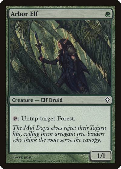 Arbor Elf WWK-95 Worldwake Magic card