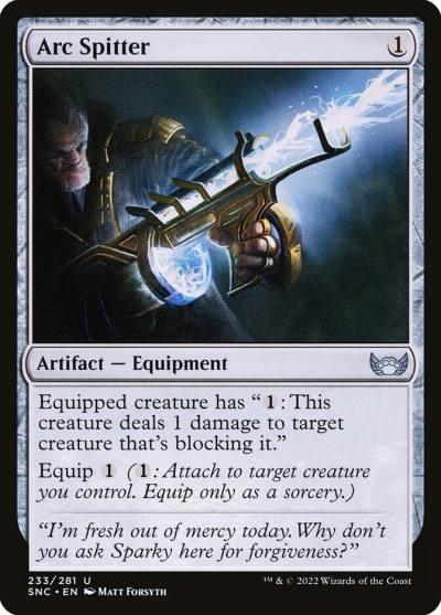 Arc Spitter SNC-233 Streets of New Capenna Magic card