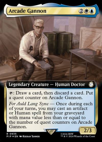 Arcade Gannon PIP-935 Fallout Magic card