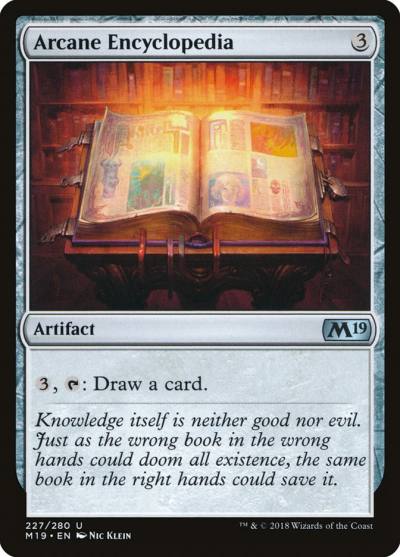 Arcane Encyclopedia M19-227 Core Set 2019 Magic card